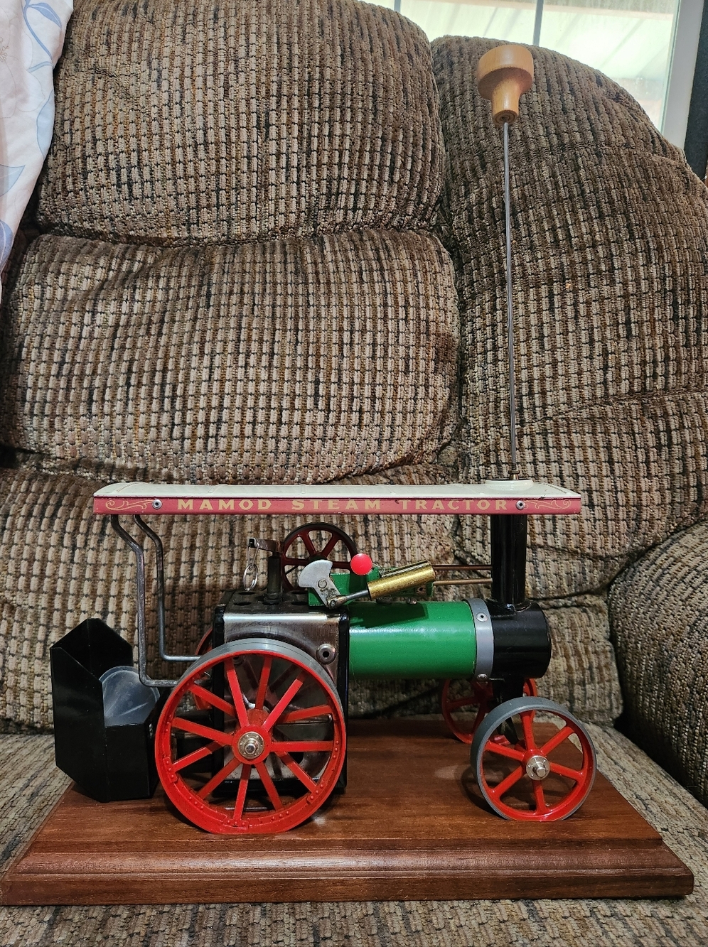 Mamod TE1A Live Steam Tractor Model Steam Metal Traction England 1960s Pls Read